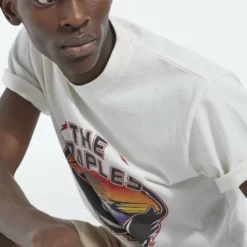 The Kooples IMPRIMÉ AIGLE COL ROND MANCH - T-shirt Con Stampa - Ecru, Uomo -Vendite The Kooples 2a34740eba6d4c34b0e4a8b04749e2e6