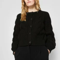 The Kooples CARDIGAN - Cardigan - Black, Donna -Vendite The Kooples 2b74a6c6e35b491c9467a1cadca75c96