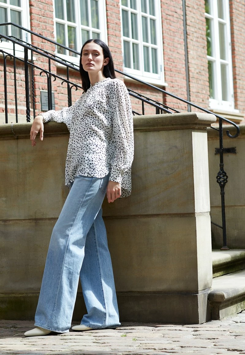 The Kooples Donna 2-in-1 SHIRT - Camicetta - White/navy 4 The Kooples Donna 2-in-1 SHIRT - Camicetta - White/navy - immagine 2