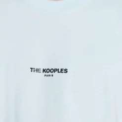The Kooples T-shirt Con Stampa - Sky Blue, Uomo -Vendite The Kooples 2e54ca0ea4934695ba27863f8ce34a66