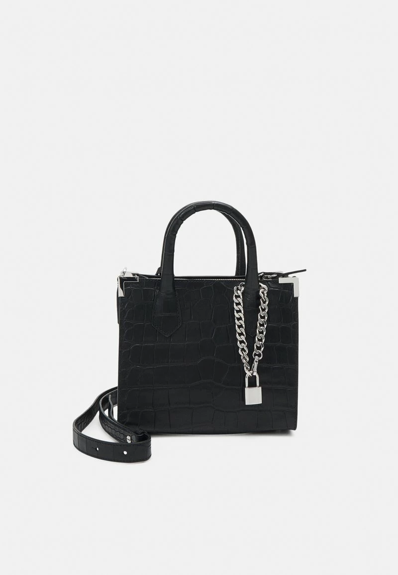 The Kooples MEDIUM BAG MING CROCO - Borsa A Mano - Black, Donna 4 The Kooples MEDIUM BAG MING CROCO - Borsa A Mano - Black, Donna - immagine 2