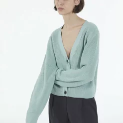 The Kooples COURT - Cardigan - Green, Donna