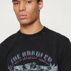 The Kooples T-shirt Con Stampa - Black Washed, Uomo -Vendite The Kooples 32d2986ee6524df89b77017518ab998c