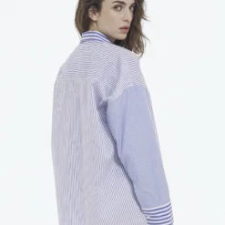 The Kooples Camicia - Blue White, Donna -Vendite The Kooples 32d788137dbb4ef6842b99497497109b