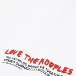 The Kooples Donna LOVE MANCHES COU - T-shirt Con Stampa - White 17 The Kooples Donna LOVE MANCHES COU - T-shirt Con Stampa - White -Vendite The Kooples 3346a3f93ee84f279f4043f05b808b79