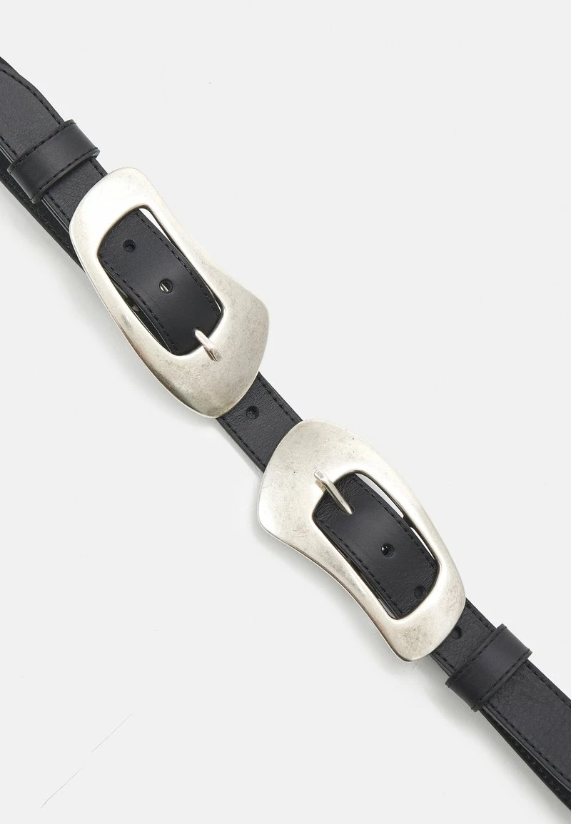 The Kooples DOUBLE BUCKLE - Cintura - Black, Donna 9 The Kooples DOUBLE BUCKLE - Cintura - Black, Donna - immagine 7