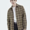 The Kooples COL CLASSIQUE À CARREAUX - Camicia - Brown, Uomo -Vendite The Kooples 343ce27e05ec413bb446fa0c4f3f3d44