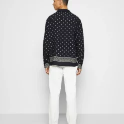 The Kooples CHEMISE - Camicia - Navy Ecru, Uomo -Vendite The Kooples 34de35bb5dc6494a99d30cefcc86db29