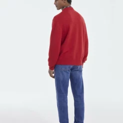 The Kooples TRIPLE BANDE PULL - Maglione - Red, Uomo -Vendite The Kooples 35ec0365157c4fd79ef20085a5d19bf7