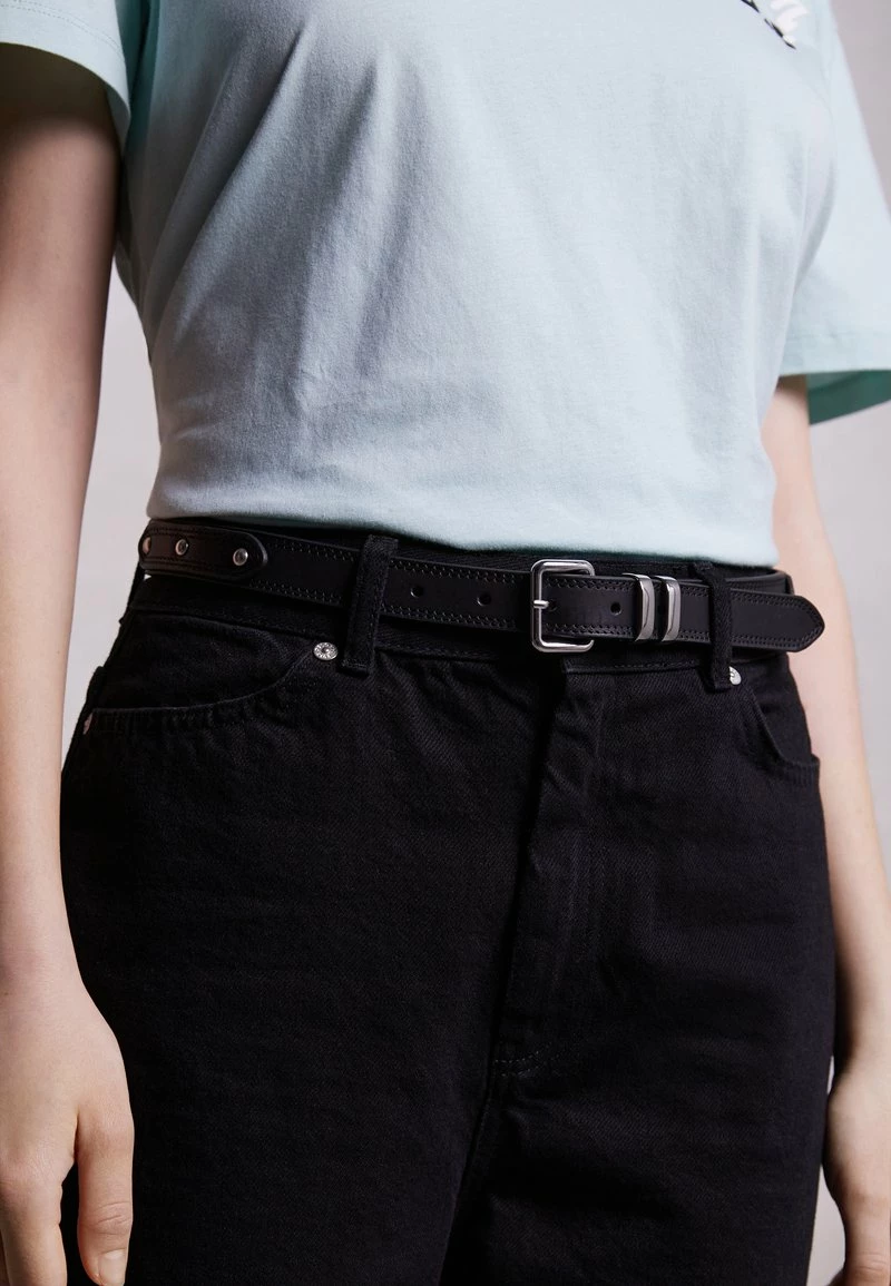 The Kooples BASIC BELT - Cintura - Black, Donna 6 The Kooples BASIC BELT - Cintura - Black, Donna - immagine 4