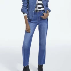 The Kooples Donna Jeans A Sigaretta - Blue Denim