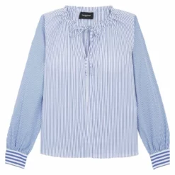 The Kooples Camicetta - Blue White, Donna -Vendite The Kooples 38125d0d1547456986992e5bb367ce18