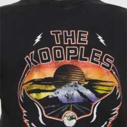 The Kooples T-shirt Con Stampa - Black Washed, Uomo -Vendite The Kooples 383323e740e947958e7c675a3e596df3