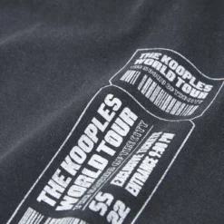 The Kooples T-shirt Con Stampa - Black Washed, Donna -Vendite The Kooples 385283e0804349d9b61e79b68547f4b8