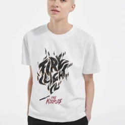 The Kooples T-shirt Con Stampa - White, Donna