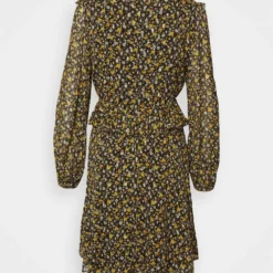 The Kooples ROBE - Vestito Elegante - Black/orange, Donna -Vendite The Kooples 388ab9c265f14f199f9278a0a921806a