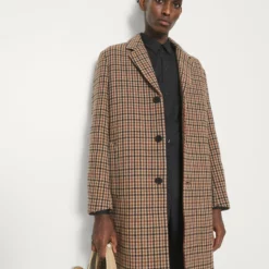 The Kooples COAT - Cappotto Classico - Camel/wine Red, Uomo -Vendite The Kooples 389c13c33a4144f998afc02ead78b46d