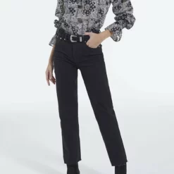 The Kooples Donna À VOLANTS - Camicetta - Black