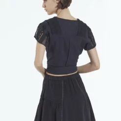 The Kooples Camicetta - Black, Donna -Vendite The Kooples 39455009705d4f17b0aceeafc14ee19d