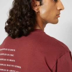 The Kooples TEE - T-shirt Con Stampa - Marron, Uomo -Vendite The Kooples 3956038fb1c34eab8df2d10c28f87e58