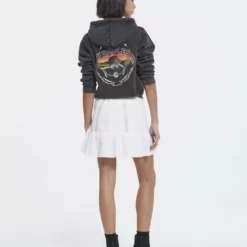 The Kooples Donna COURTE BRODERIE ANGLAISE - Gonna A Campana - Off White -Vendite The Kooples 399927dfd52d417980ca2bbe0aaf6ffe