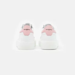 The Kooples BASKET LACETS MOUCHETTES - Sneakers Basse - White/pink, Donna -Vendite The Kooples 39ad1f44631249d98177abbfe0bc1769