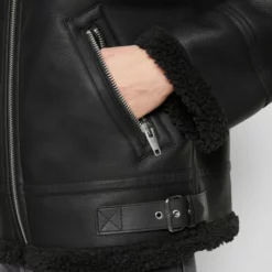 The Kooples Giacca In Similpelle - Black, Donna -Vendite The Kooples 39c3f65b12f443b2b5b34c54955e80b1