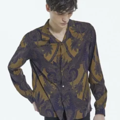 Vendite The Kooples 9 The Kooples Uomo À COL REQUIN - Camicia - Navy Brown