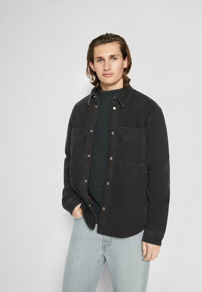 The Kooples SHIRT - Giacca Da Mezza Stagione - Black Washed, Uomo 3 The Kooples SHIRT - Giacca Da Mezza Stagione - Black Washed, Uomo