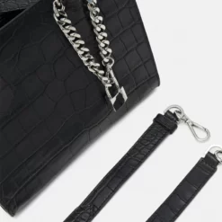 The Kooples MEDIUM BAG MING CROCO - Borsa A Mano - Black, Donna 16 The Kooples MEDIUM BAG MING CROCO - Borsa A Mano - Black, Donna -Vendite The Kooples 3aad5af9d3f14aa58d2d110764802095