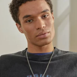 The Kooples T-shirt Con Stampa - Black Washed, Uomo -Vendite The Kooples 3ade456c99364fa4b7fc334154d94df0