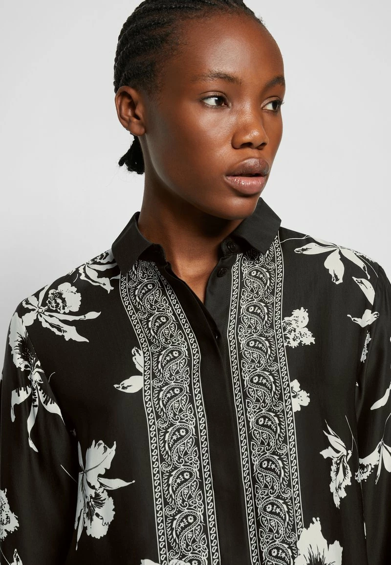 The Kooples CHEMISE IMPRIMEE MANCHES LONGUES - Camicia - Black/white, Donna 9 The Kooples CHEMISE IMPRIMEE MANCHES LONGUES - Camicia - Black/white, Donna - immagine 7