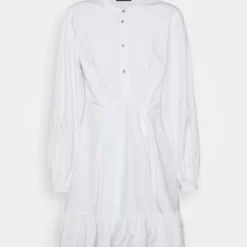 The Kooples DRESS - Abito A Camicia - White, Donna -Vendite The Kooples 3bd7d8e00599478096e0ea8ba422572f