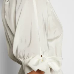 The Kooples ROBE COURTE AVEC BRAIDS MANCHES COURTES VINTAGE - Vestito Estivo - Off White, Donna -Vendite The Kooples 3c22abcce5754a419d7e10bffe7c59b8