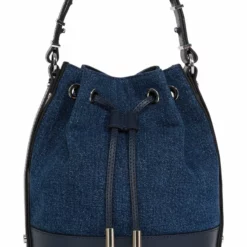 The Kooples Borsa A Mano - Blue Denim, Donna -Vendite The Kooples 3ca08b9a545342d48bfeac05790db558