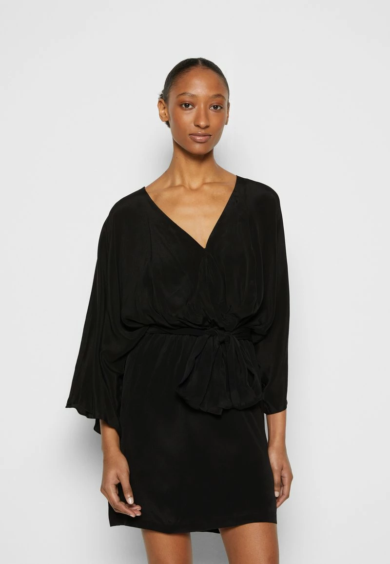 The Kooples ROBE KIMONO COURTEMODERN - Vestito Elegante - Black, Donna 5 The Kooples ROBE KIMONO COURTEMODERN - Vestito Elegante - Black, Donna - immagine 3