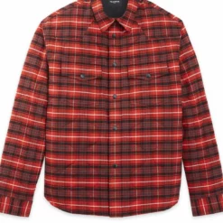 The Kooples Giacca Da Mezza Stagione - Red / Black, Uomo -Vendite The Kooples 3edefbafd71943bcbf8e4ab28dbf4c8d