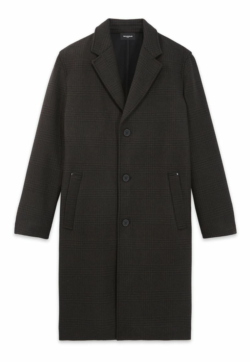 The Kooples Uomo Cappotto Classico - Black Brown 7 The Kooples Uomo Cappotto Classico - Black Brown - immagine 5