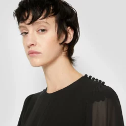 The Kooples Donna DRESS - Vestito Elegante - Black -Vendite The Kooples 406bf6b3c41f473e942313179442069f