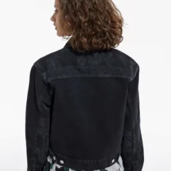 The Kooples Giacca Di Jeans - Black Washed, Donna -Vendite The Kooples 40b6384064374770873a5bb23fe06b41