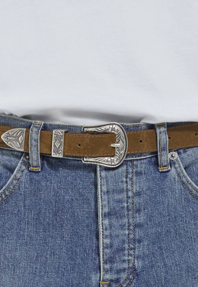 The Kooples À BOUCLE WESTERN SIMPLE - Cintura - Brown, Uomo 6 The Kooples À BOUCLE WESTERN SIMPLE - Cintura - Brown, Uomo - immagine 4