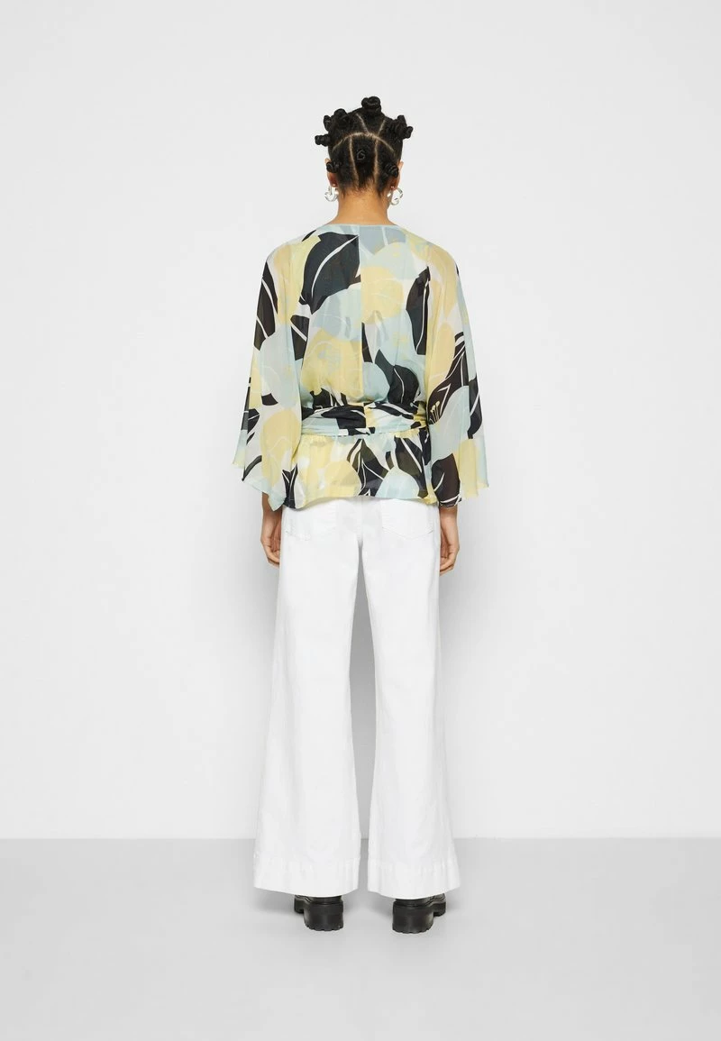 The Kooples Donna KIMONOEN IMPRIME - Camicetta - Green 6 The Kooples Donna KIMONOEN IMPRIME - Camicetta - Green - immagine 4