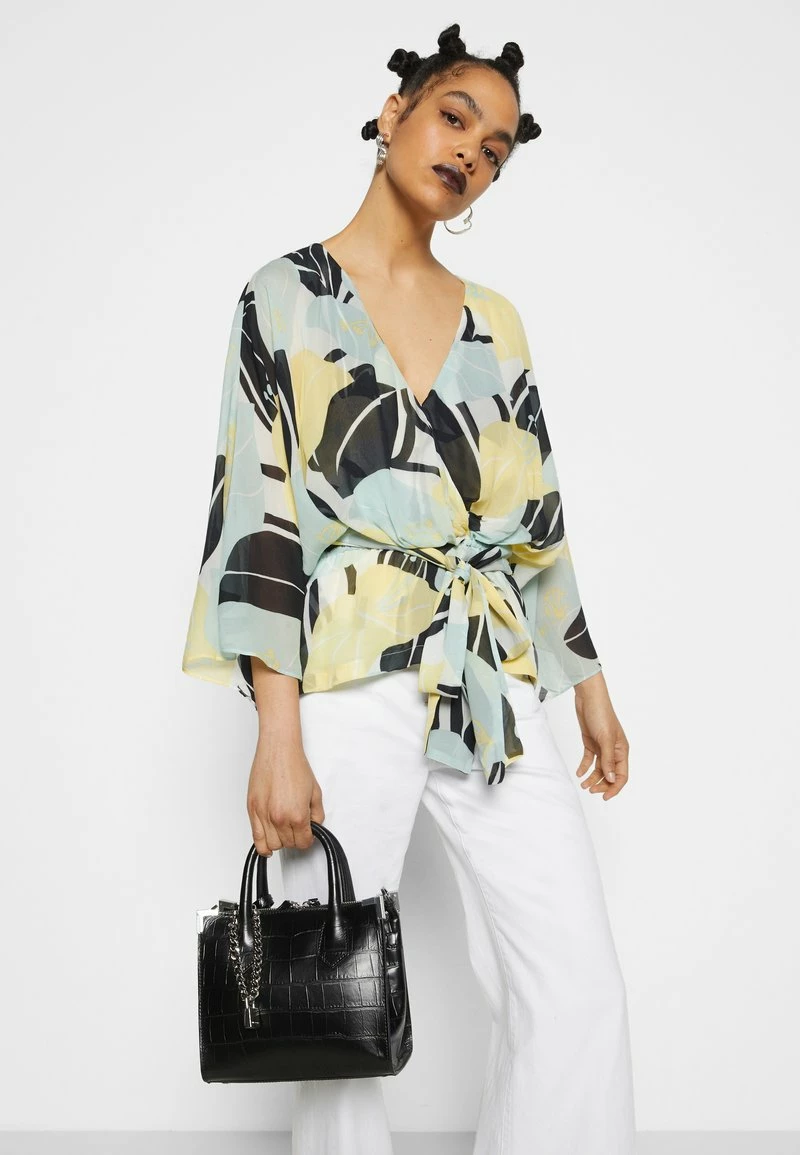 The Kooples Donna KIMONOEN IMPRIME - Camicetta - Green 7 The Kooples Donna KIMONOEN IMPRIME - Camicetta - Green - immagine 5