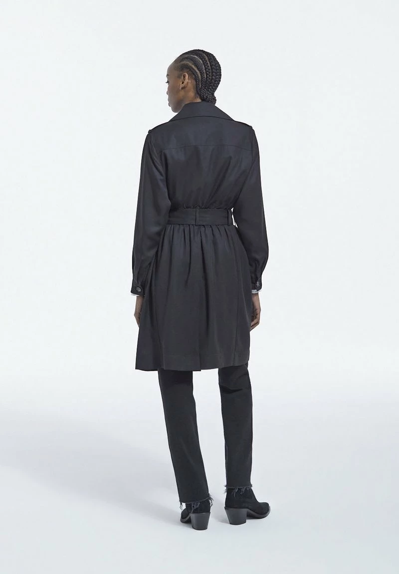 The Kooples Donna TRENCH - Trench - Black 5 The Kooples Donna TRENCH - Trench - Black - immagine 3