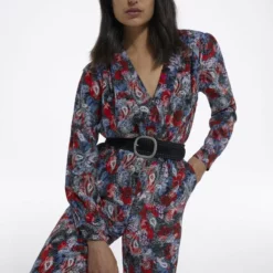 The Kooples Tuta Jumpsuit - Red, Donna 9 The Kooples Tuta Jumpsuit - Red, Donna -Vendite The Kooples 44f0db7456dc4504b921d8c95b50573a