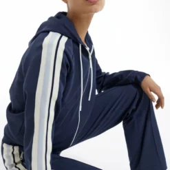 The Kooples Donna Felpa Con Zip - Navy -Vendite The Kooples 47047d271aa84b48a1bae12c17e71d91