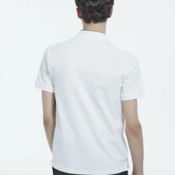 The Kooples Uomo OFFICIER - Polo - White Green -Vendite The Kooples 4801e0b8735d48eeb882b51ec77213c0