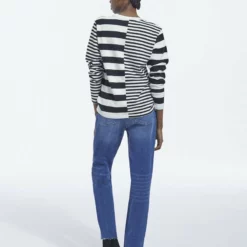 The Kooples MARINIÈRE MANCHES LONGUES - Maglietta A Manica Lunga - Black, Donna -Vendite The Kooples 491021f84fba475c9a2f384ccf783e03