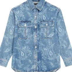 The Kooples Camicia - Blue Denim, Donna 12 The Kooples Camicia - Blue Denim, Donna -Vendite The Kooples 498349f0e30f4212ae4304465c146009