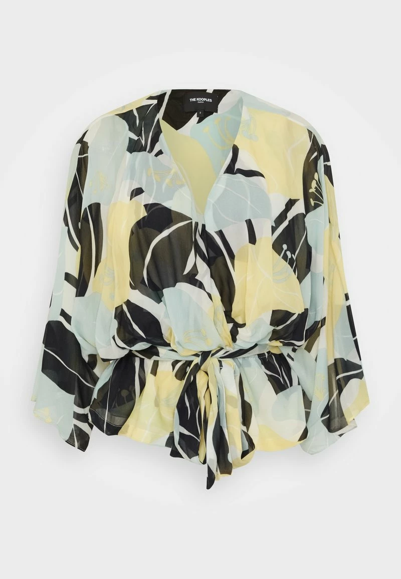 The Kooples Donna KIMONOEN IMPRIME - Camicetta - Green 8 The Kooples Donna KIMONOEN IMPRIME - Camicetta - Green - immagine 6